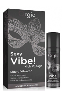 Гель Orgie Sexy Vibe High Voltage с усиленным эффектом вибрации, 15 мл